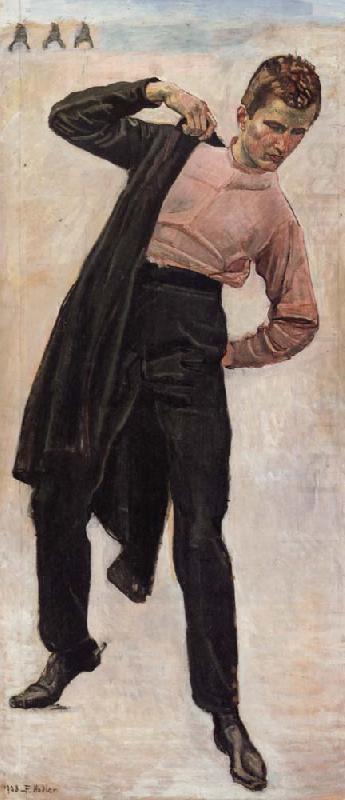 Gustav Klimt Jenenser Student china oil painting image